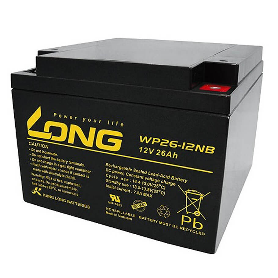 Ắc quy 12V-26Ah Long WP26-12NB